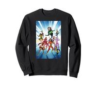 Marvel Women of Marvel Vol. 2 Comic Cover Sudadera, Unisex para Adultos, Negro, S