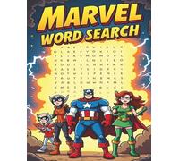 Marvel Word Search: A Marvel Themed Word Search Puzzle Book For Kids And Teens