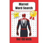 Marvel Word Search Puzzle Book: Word Searches With Easy to Read Print About Marvel, Marvel Characters, Marvel Superheroes and More |6 x 9 Inches, 110 ... Gift For Vacations, Holidays, and Free Times