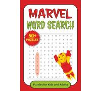 Marvel Word Search Puzzle Book: Word Searches with Easy to Read Print about Marvel, Superheroes, Comics and More for Kids and Adults | 6x9 inches, 110 ... and Free Times. Perfect for Comicslovers.