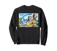 Marvel World of The Fantastic Four! Retro Vintage Comic Art Sudadera