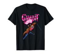 Marvel X-Men '97 Animated Series Gambit and Logo 2-Sided Camiseta