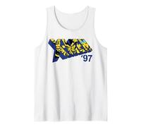 Marvel X-Men '97 Classic Logo Cyclops Wolverine Storm Jean Camiseta sin Mangas