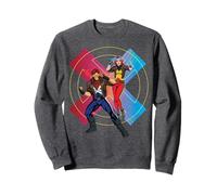 Marvel X-Men '97 Cyclops and Jean Grey Power Action Poses Sudadera