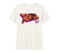 Marvel X-Men '97 Face Portraits On Classic X-Men Logo Camiseta Premium