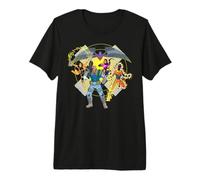 Marvel X-Men '97 Psylocke Archangel Sunspot Jubilee Cable Camiseta Premium