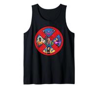 Marvel X-Men '97 Psylocke Cable Archangel Sunspot Jubilee Camiseta sin Mangas