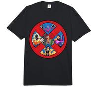 Marvel X-Men '97 Psylocke Cable Archangel Sunspot Jubilee Comfort Colors Adult Heavyweight T-Shirt