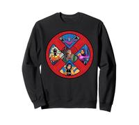 Marvel X-Men '97 Psylocke Cable Archangel Sunspot Jubilee Sudadera