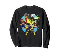 Marvel X-Men '97 Ready To Fight Wolverine Jean Grey Cyclops Sudadera