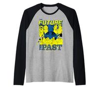 Marvel X-Men '97 The Future The Past Lost In Time Group Shot Camiseta Manga Raglan