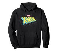 Marvel X-Men Animated TV Show Logo & Character Portraits Sudadera con Capucha