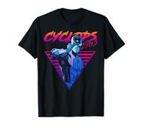 Marvel X-Men Cyclops Retro Neon Triangle Camiseta