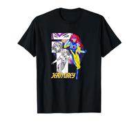 Marvel X-Men Jean Grey Collage Panel Logo Camiseta