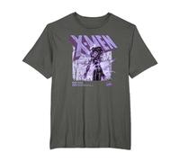 Marvel X-Men Jean Grey Info Camiseta, Hombre Tallas Grandes, Asfalto, 6X Alto