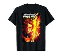 Marvel X-Men Jean Grey Phoenix Force Portrait Comic Cover Camiseta