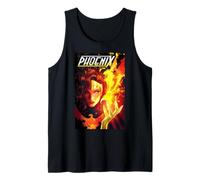 Marvel X-Men Jean Grey Phoenix Force Portrait Comic Cover Camiseta sin Mangas