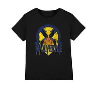 Marvel X-Men Retro Wolverine Unisex Camiseta Infantil, 5-6 A