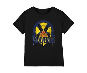 Marvel X-Men Retro Wolverine Unisex Camiseta Infantil, 5-6 A