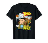 Marvel X-Men Rogue Anna Marie Comic - Camiseta negra Camiseta