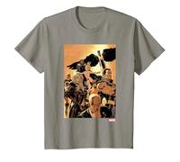 Marvel X-Men Team Cover Camiseta, Niños, Pizarra, 2 años