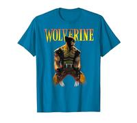 Marvel X-Men Wolverine Classic Claws out Camiseta, Hombre, Zafiro, 3XL