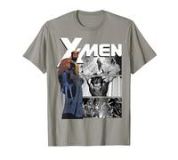 Marvel X-Men Wolverine & Darkhawk Legendary Camiseta, Hombre, Pizarra, 3XL