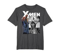 Marvel X-Men Wolverine & Darkhawk Legendary Camiseta, Hombre Tallas Grandes, Jaspeado Oscuro, 6X Alto