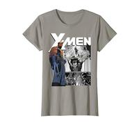 Marvel X-Men Wolverine & Darkhawk Legendary Camiseta, Mujer, Pizarra, XS