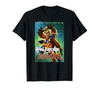 Marvel X-Men Wolverine Versus Sabretooth Cool Poster Camiseta