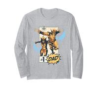 Marvel X-Men Wolverine & X-23#1 Dad Father's Day Gift Manga Larga