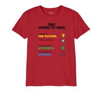 Marvel "You'Re My Hero Icon's Avenger BOMARCOTS205 - Camiseta para niño, Color Rojo, Talla 14 años, Rojo, 14 años