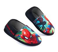 Marvel Zapatillas Casa Niño - Spiderman Avengers (Negro Spiderman, numeric_28)