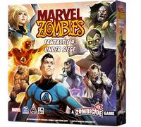 Marvel Zombies: A Zombicide Game - Fantastic 4: Under Siege - Defender o corrompe a la primera familia de Marvel en el Apocalipsis. Juego de estrategia cooperativa, a partir de 14 años, 1-6 jugadores,