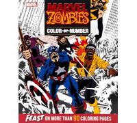 MARVEL ZOMBIES COLOR BY NUMBER