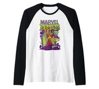 Marvel Zombies Halloween Camiseta Manga Raglan