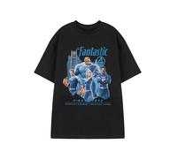 MarvelCamiseta Fantastic Four | Gráfica para adultos unisex | Manga corta, cuello redondo | Ropa científicos, exploradores, protectores y héroes | MCU Merch
