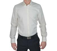 Marvelis Body Fit Camisa manga larga cuello New Kent beige, Beige claro 20, 42