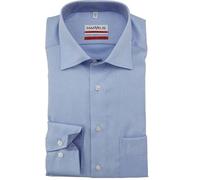Marvelis Camisa de corte moderno, estructura de color azul claro azul claro 42