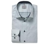Marvelis Camisa de hombre manga larga regular 700424, verde, 48