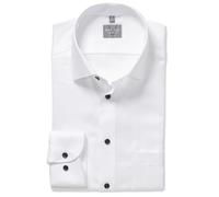 Marvelis Camisa de hombre manga larga regular 701024, Blanco, 46