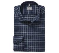 Marvelis Camisa de hombre manga larga regular cuadros 701824, verde, 41