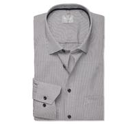 Marvelis Camisa de hombre manga larga regular cuadros 708424, rojo oscuro, 44