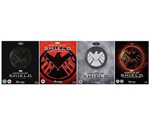 Marvel's Agents of S.H.I.E.L.D. Complete Season 1 - 4 Blu Ray collection
