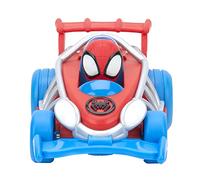 Marvel's Spidey And His Amazing Friends - Vehículo con ruedas de malla - Vehículo Spidey Pull Back - Cuenta con un superhéroe Spidey integrado, juguetes con tus amigables arañas de vecindario