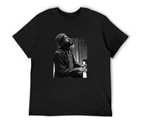 Marvin Gaye Print Unisex T-Shirts Men tee Cotton Tops Black Shirt 3XL