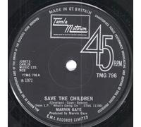 Marvin Gaye - Save The Children - Tamla Motown - TMG 796