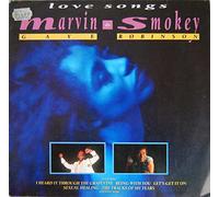 MARVIN GAYE/SMOKEY ROBINSON - LOVE SONGS LP (VINYL) UK TELSTAR 1988