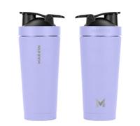 MARVIN TERMO THE SHAKED 750 ML | Termo de acero inoxidable | Conserva frío 12 horas | Conserva calor 8 horas | Botella de Agua de Acero Inoxidable | Sin BPA | Tapa antifugas | Lavender Bath