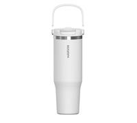 MARVIN THE ICED - Termo Acero Inoxidable Reutilizable - Botella Térmica Premium para Frío y Calor - Estilo Elegante para Deporte, Trabajo y Urbano - Varios Tamaños y Colores (Good White, 1200 ML)